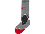 носки зимние SCOTT дет MOUNT. FUN сер/кра L